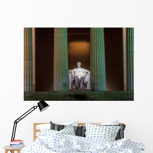 Lincoln Memorial Wall Decal