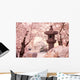 Jefferson Memorial and Garden during Cherry Blossom Season Wall Decal
