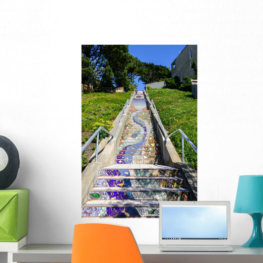 Stairways to Freedom San Wall Decal