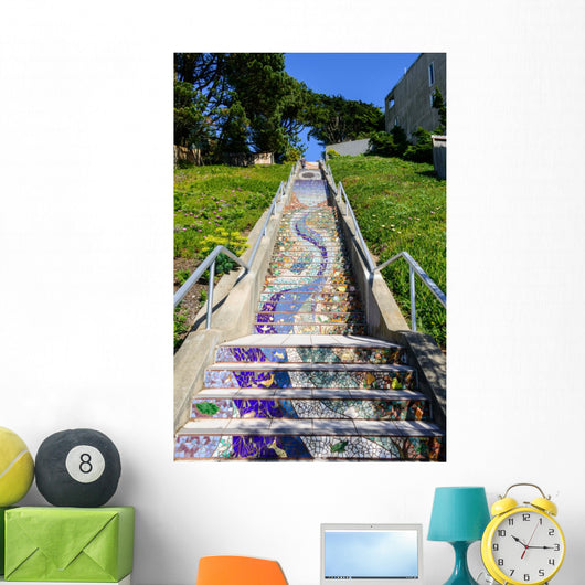 Stairways to Freedom San Wall Decal