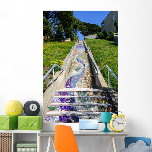 Stairways to Freedom San Wall Decal