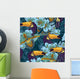 Seamless Tropical Toucan Pattern Wall Decal