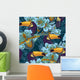 Seamless Tropical Toucan Pattern Wall Decal