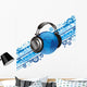 headphone Wall Mural