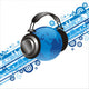 headphone Wall Mural