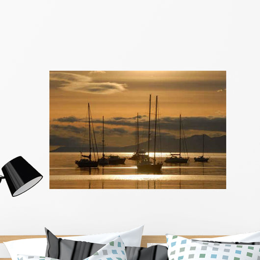 Sunrise Ushuaia Wall Decal