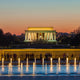 Abraham Lincoln Memorial Night Wall Decal