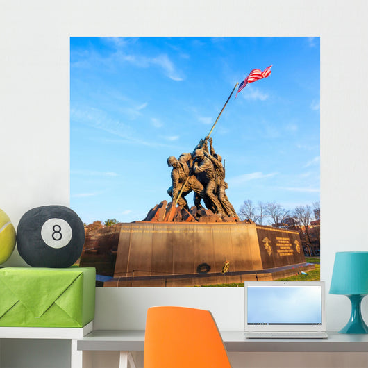 Iwo Jima Memorial Washington Wall Mural