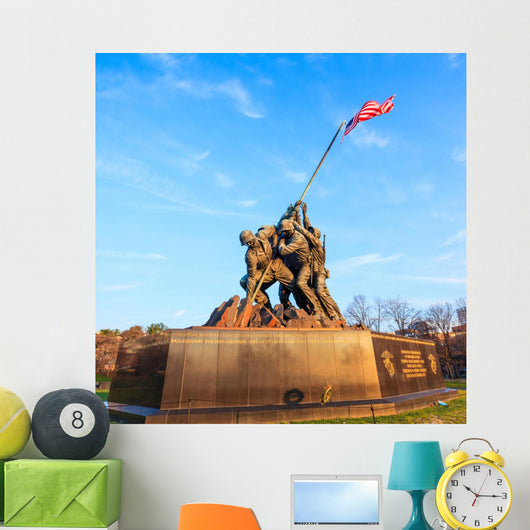 Iwo Jima Memorial Washington Wall Mural