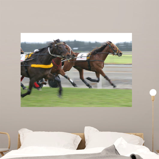 Harness Racing Trotting Wall Decal