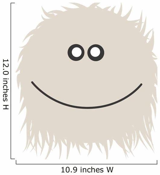 Yeti Illustration Wall Decal