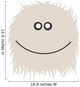 Yeti Illustration Wall Decal