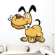 Vector illustration of Cartoon Dog Wall Decal