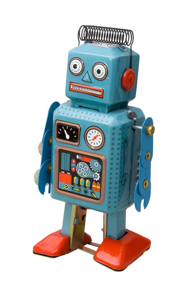 Retro Robot Toy – Wallmonkeys