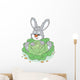 Bunny with a cabbage Wall Decal