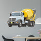 Truck with Concrete Mixer
