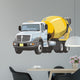 Truck with Concrete Mixer