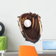 Brown Baseball Glove Wall Decal