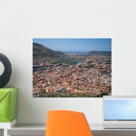 Bosa Sardinia Wall Decal