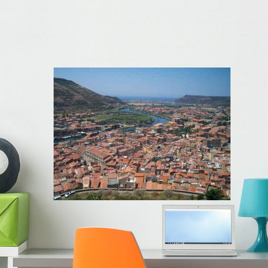 Bosa Sardinia Wall Decal