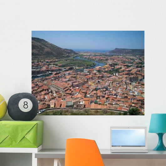 Bosa Sardinia Wall Decal