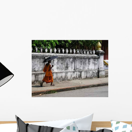 Monk Laos Wall Decal