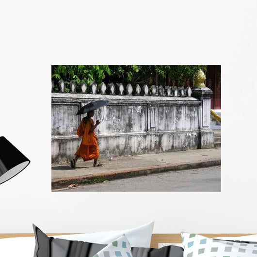 Monk Laos Wall Decal