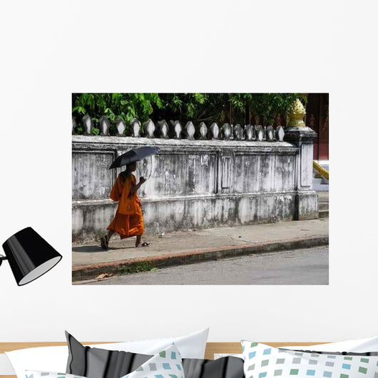 Monk Laos Wall Decal