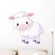 Farm animals. Lamb Wall Decal