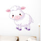 Farm animals. Lamb Wall Decal