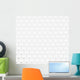 Vector Seamless White Geometric Wall Decal