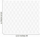 Vector Seamless White Geometric Wall Decal