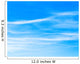 Blue Sky and White
