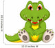 Cute Baby Crocodile Wall Decal