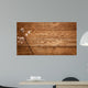 Flowers Wood Texture Wall Decal