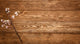 Flowers Wood Texture Wall Decal