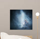 Beautiful Lady Smoking Hookah Wall Mural