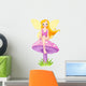Cute Fairy on the Mushroom Wall Decal