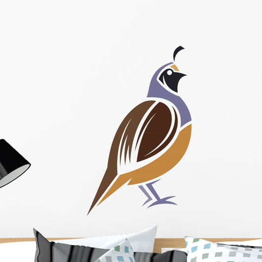 California Quail Wall Decal