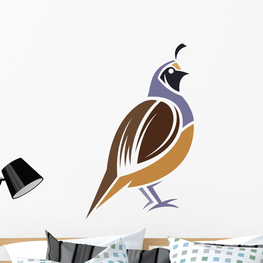 California Quail Wall Decal