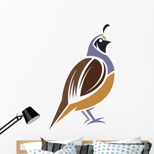 California Quail Wall Decal