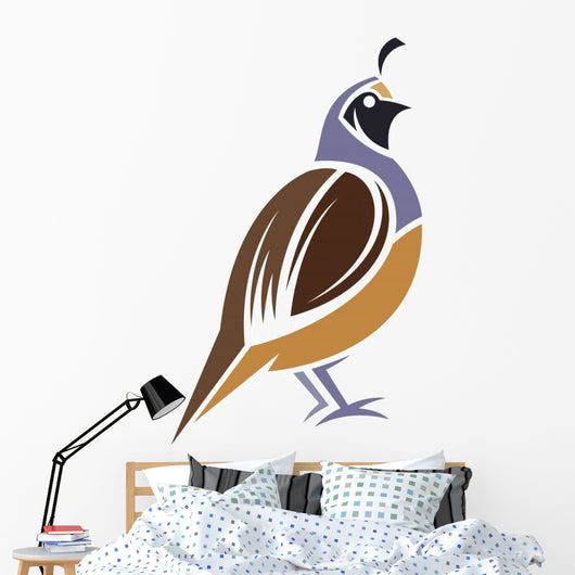 California Quail Wall Decal