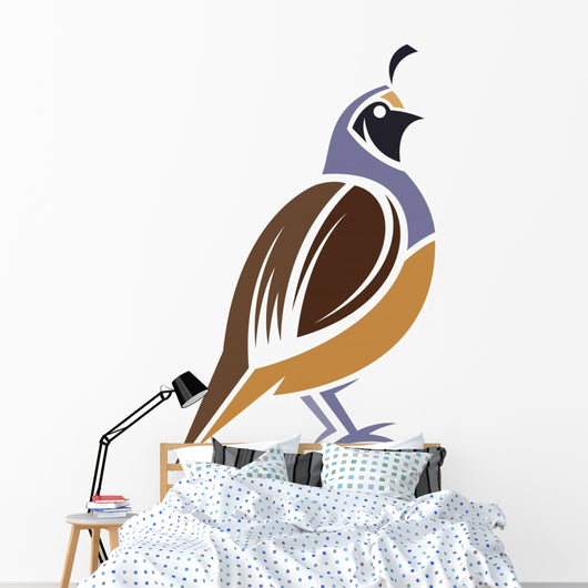 California Quail Wall Decal