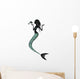 Mermaid and Fish Wall Decal