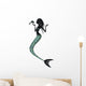 Mermaid and Fish Wall Decal