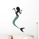 Mermaid and Fish Wall Decal
