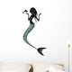 Mermaid and Fish Wall Decal