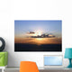 Iceland Ischia Sunset Wall Decal