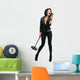 female rock singer Wall Decal