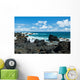 Volcano Rocks Beach Hana Wall Mural
